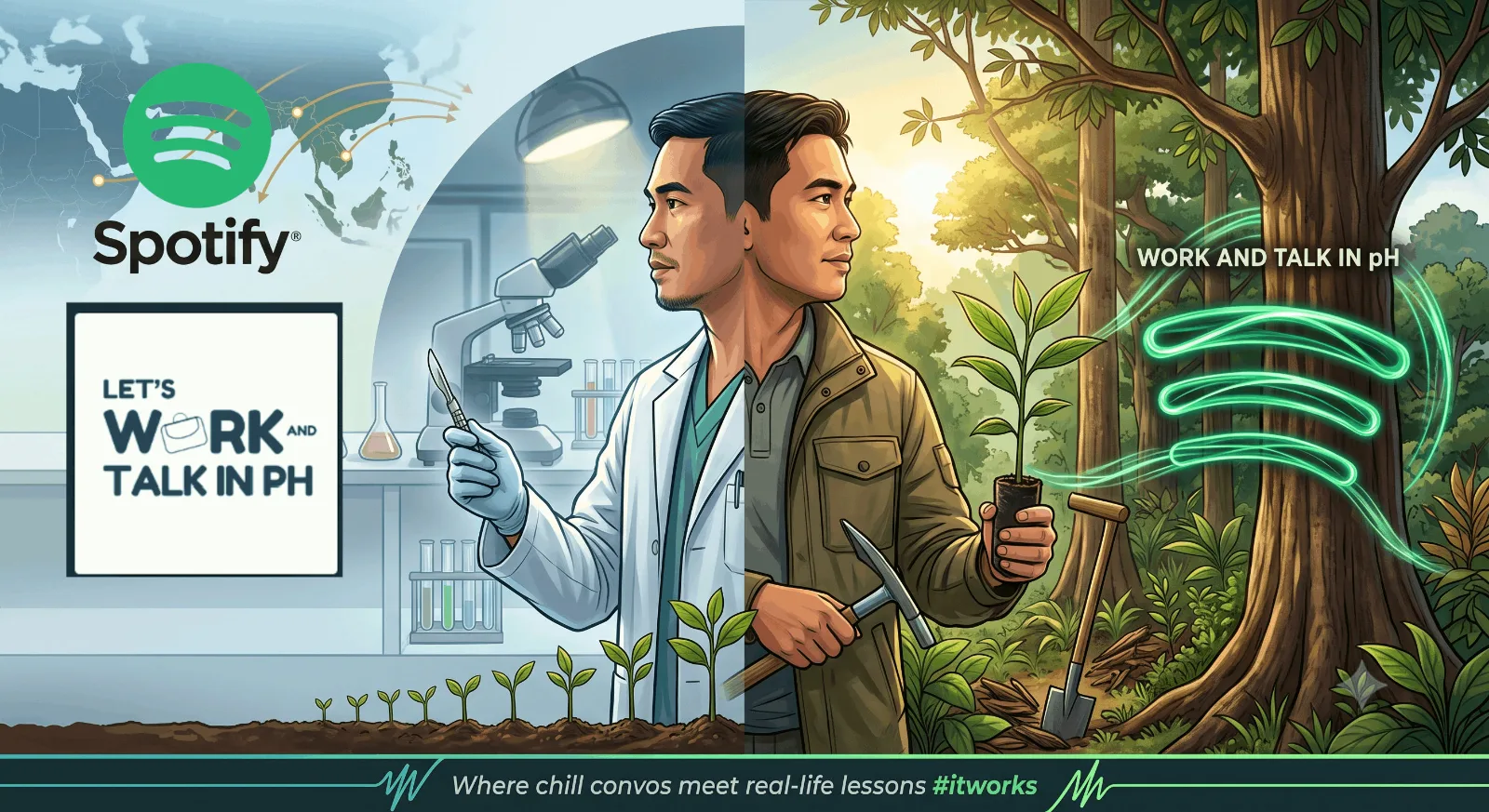 Spotify Podcast: Untold Story of Agarwood in the Philippines - Let's Work and Talk in PH