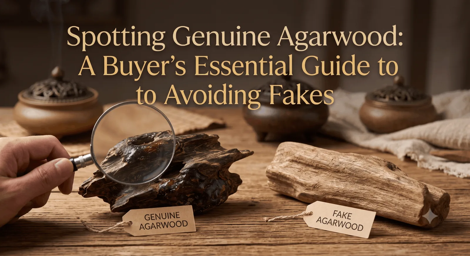 Spotting Genuine Agarwood: A Buyer's Essential Guide to Avoiding Fakes